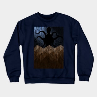 Cthulhu's mountains of madness - blue Crewneck Sweatshirt